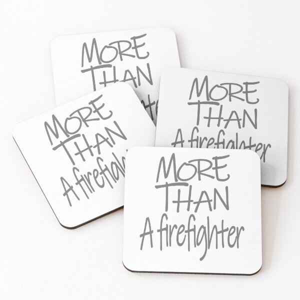 Item preview, More than A Firefighter Optimism Saying designed and sold by YAHIA-14.