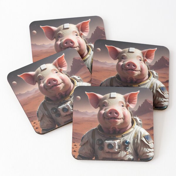 Item preview, Pig Astronaut designed and sold by Marcicev-Bojan.
