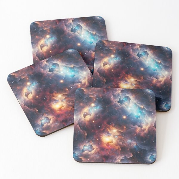 Item preview, Seamless Deep Space Art Repeating Tile Wallpaper Pattern designed and sold by ZeptepiPatterns.