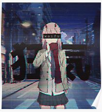 Zero Two corrupted waifu カり嵐ニ Poster