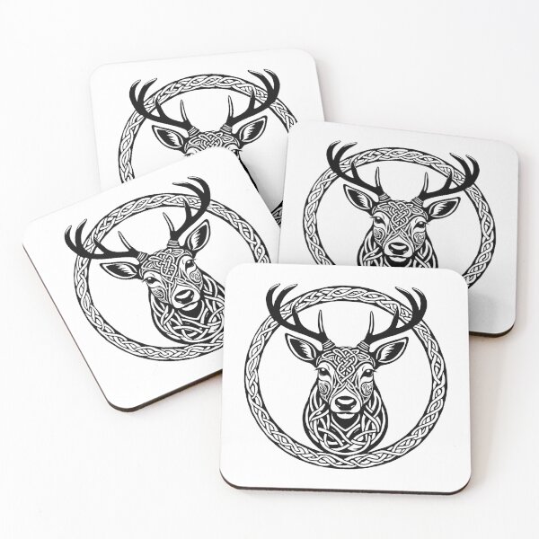Item preview, Celtic deer designed and sold by Harry Wibier.