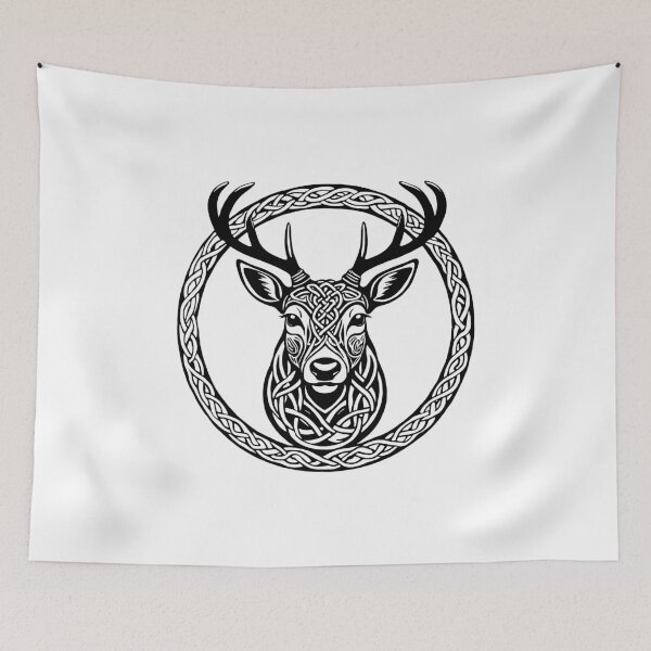 Item preview, Celtic deer designed and sold by Harry Wibier.