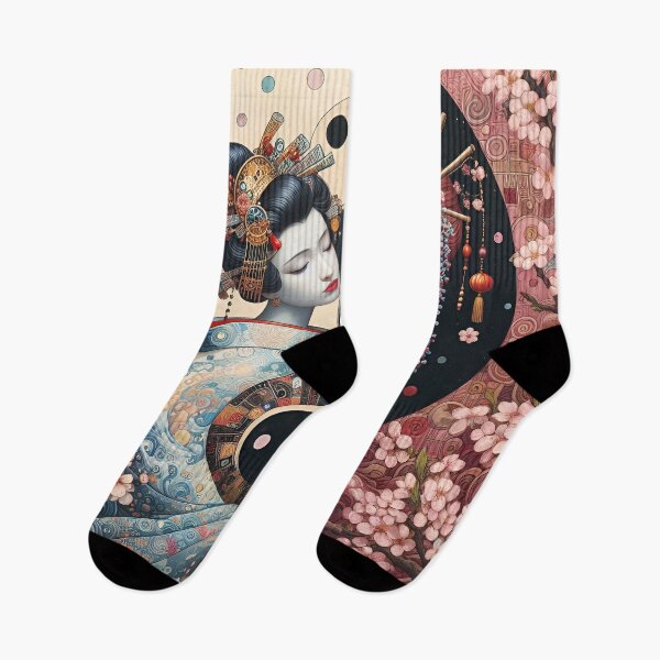 Item preview, Japanese geisha are a symbol of grace and sophistication in Japanese art.  designed and sold by aleksandr13.