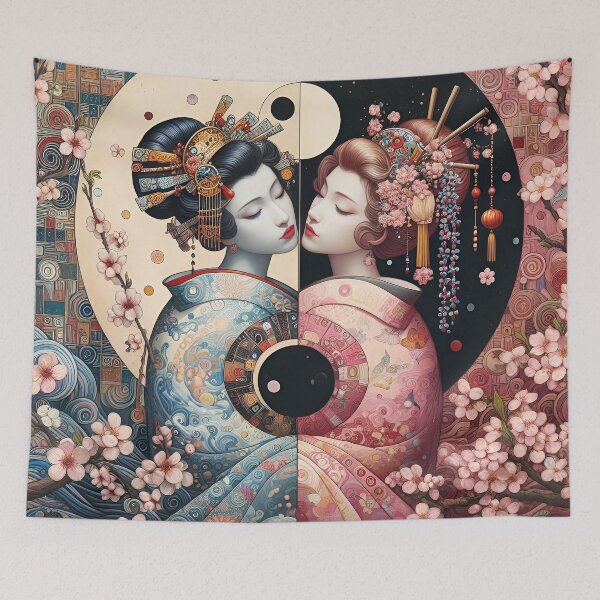 Item preview, Japanese geisha are a symbol of grace and sophistication in Japanese art.  designed and sold by aleksandr13.