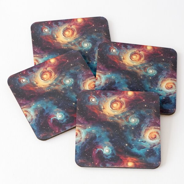 Item preview, Seamless Deep Space Art Repeating Tile Wallpaper Pattern designed and sold by ZeptepiPatterns.