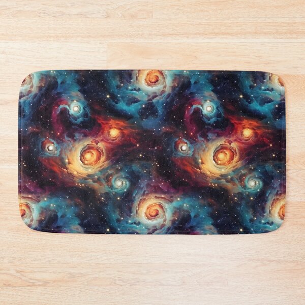 Item preview, Seamless Deep Space Art Repeating Tile Wallpaper Pattern designed and sold by ZeptepiPatterns.