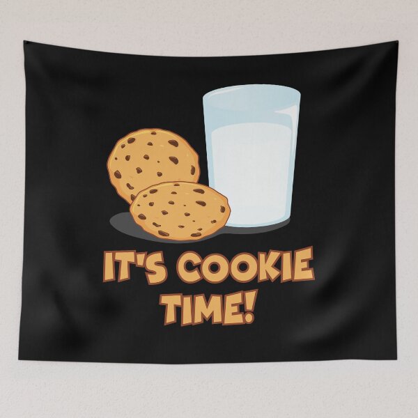 Item preview, It's Cookie Time - Cookies and Milk designed and sold by PolyPixel.