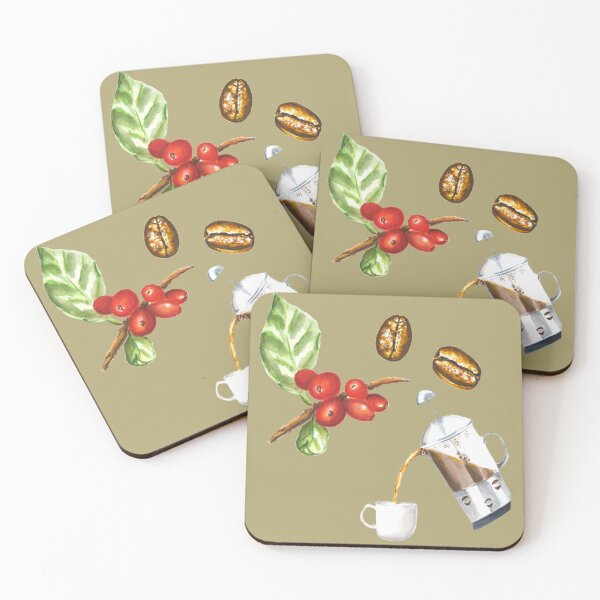 Item preview, Bush to Cup Coffee Composition designed and sold by Marie W.