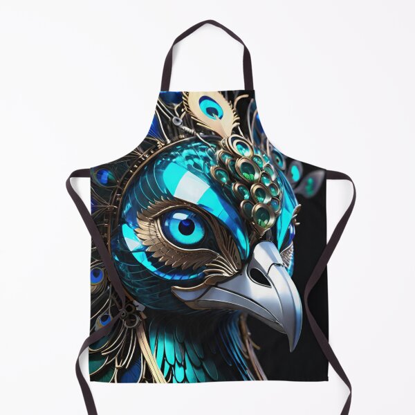 Item preview, mechanized peacock face designed and sold by optimusprime39.