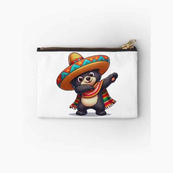 Item preview, Mexican Black Bear Dabbing Mexican Poncho Cinco de Mayo Boys Men Dab designed and sold by KAYDEE01212 ✨.