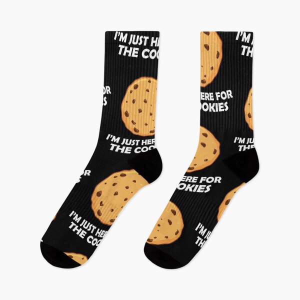 Item preview, I'm Just Here For The Cookies - Chocolate Chip Cookie designed and sold by PolyPixel.