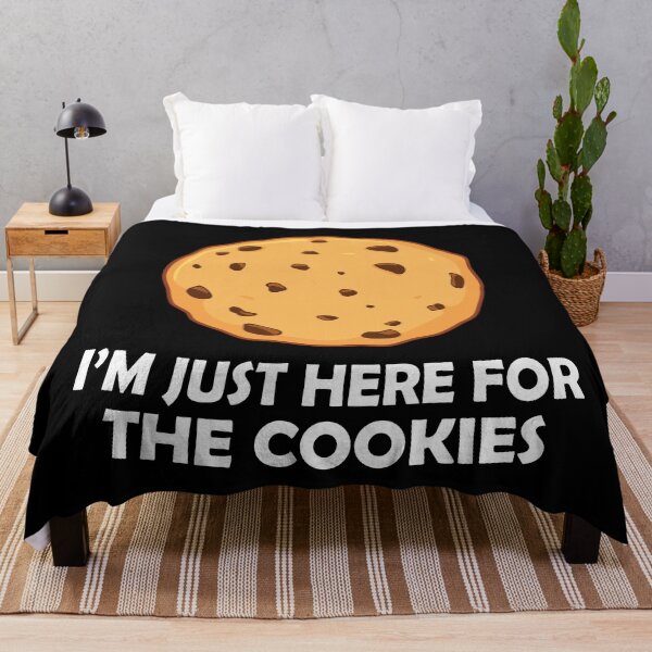 Item preview, I'm Just Here For The Cookies - Chocolate Chip Cookie designed and sold by PolyPixel.