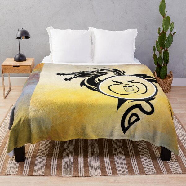 Item preview, Embossed Fierce Dragon on Colored Background designed and sold by InfoBytes Academy.