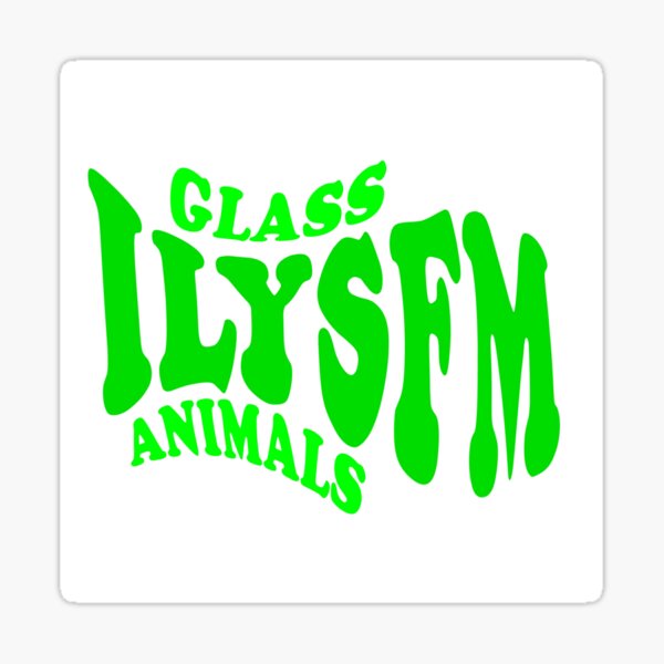 Item preview, ILYSFM Glass Animals Logo Design designed and sold by Rhythm-Relics.