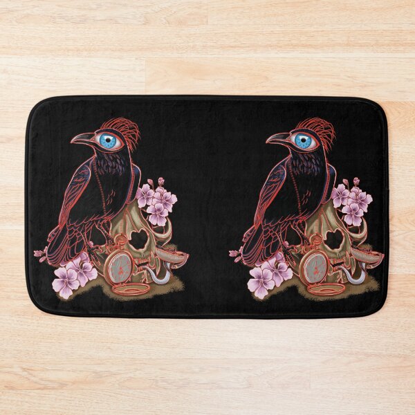 Item preview, Red Crow and skull  designed and sold by Dugleidy  Santos.