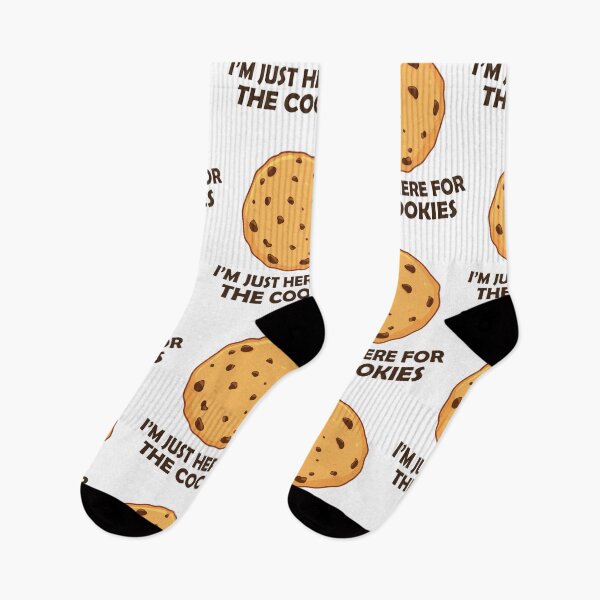 Item preview, I'm Just Here For The Cookies - Chocolate Chip Cookie designed and sold by PolyPixel.