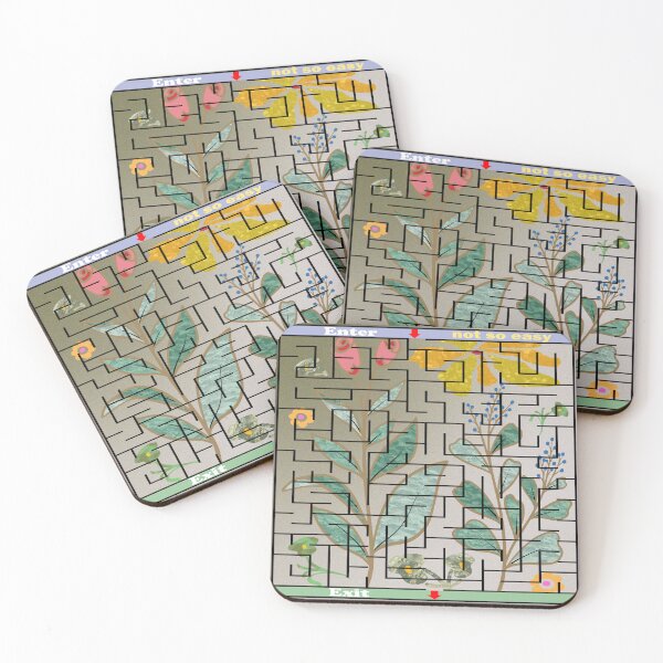 Item preview, not so easy maze puzzle, entertainment for posters and accessories. designed and sold by jayne0524.