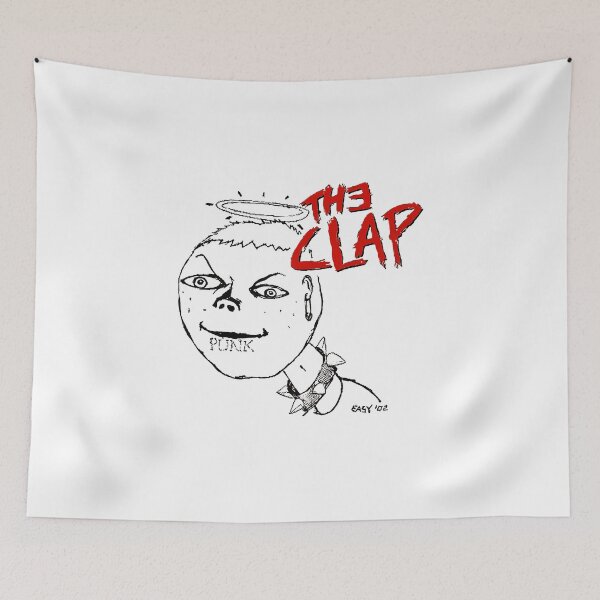 Item preview, The Clap - Punk Kid designed and sold by johnnyclap.