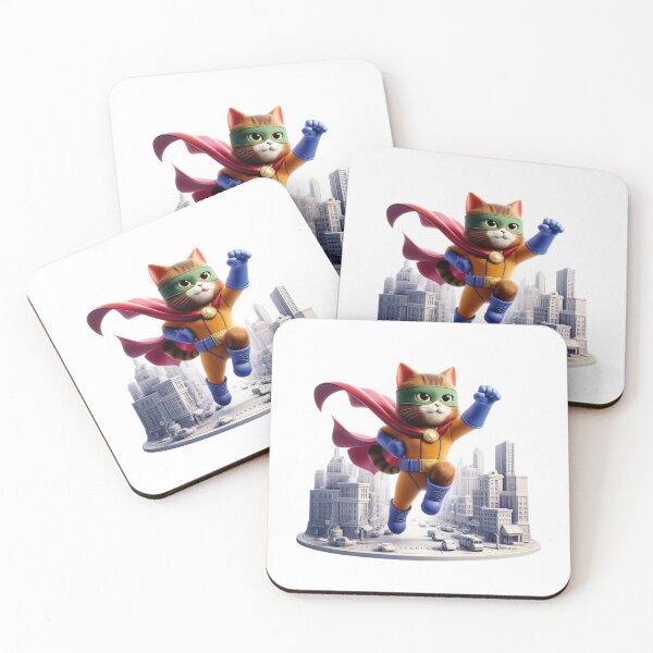 Item preview, Captain Whisker - The Feline Defender designed and sold by vk09.