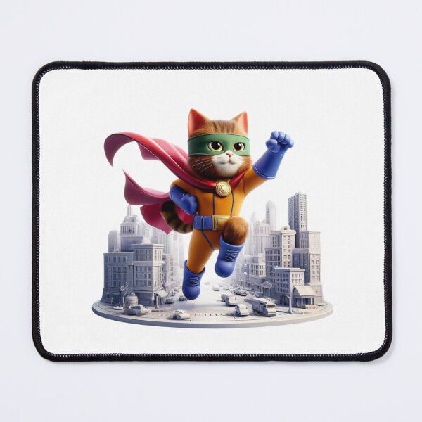 Item preview, Captain Whisker - The Feline Defender designed and sold by vk09.