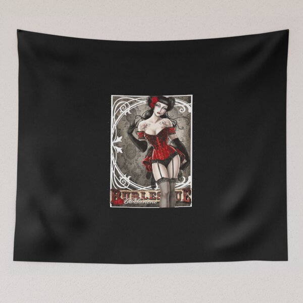 Item preview, BURLESQUE   Corset Pin Up Girl Lili Marlene   designed and sold by MaviReichel.