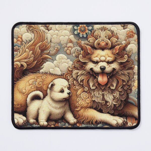 Item preview, Mamá Perro Mágica y su Cachorro designed and sold by Illuministique.