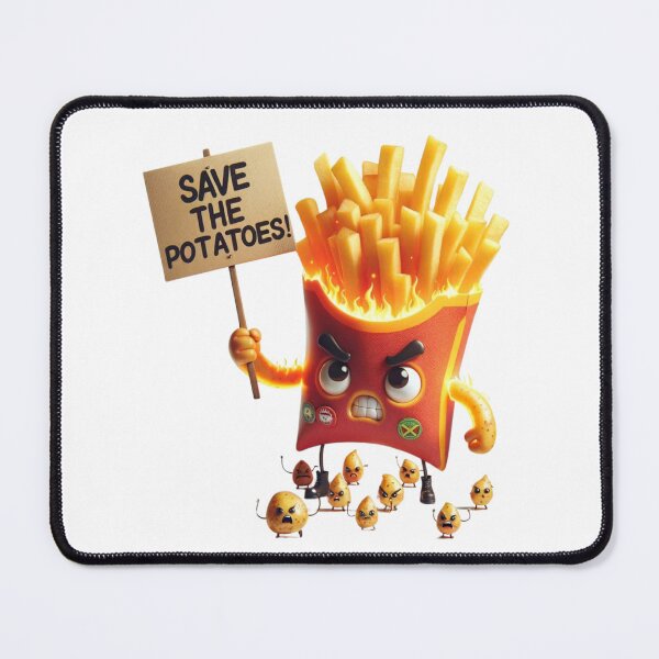Item preview, Fry-volution - The Potato Protest designed and sold by vk09.