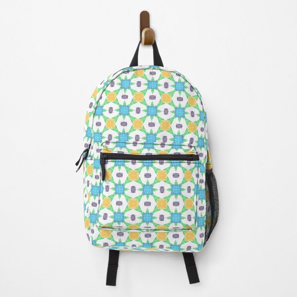 Item preview, Repeating Colorful Flower Mandala Design designed and sold by mikaylawiser.