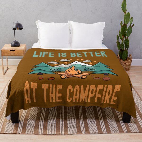 Item preview, Life Is Better At The Campfire designed and sold by box-artshop.