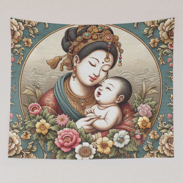 Item preview, Una madre amorosa designed and sold by Illuministique.