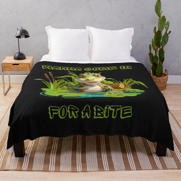 Item preview, Alligator Wanna Come In For A Bite designed and sold by AlienOccupation.