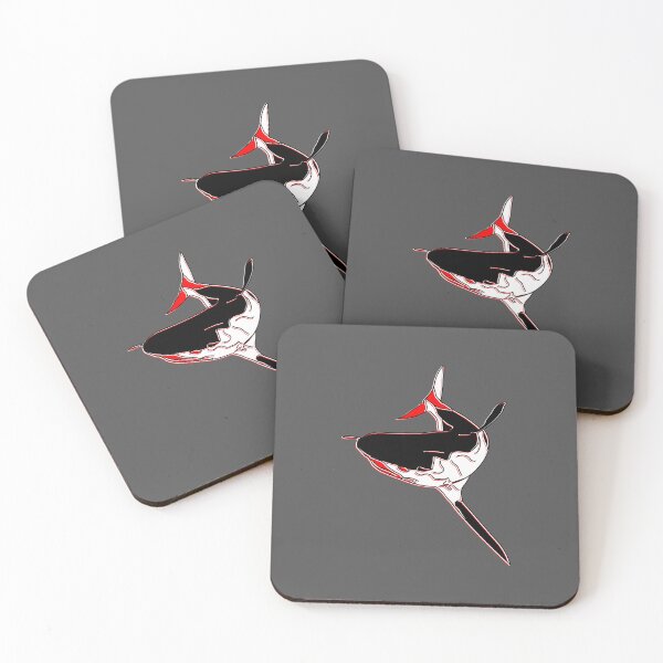 Item preview, Shark Swimming Predator Ocean Underwater Wildlife Danger Teeth  designed and sold by 4rpixs.