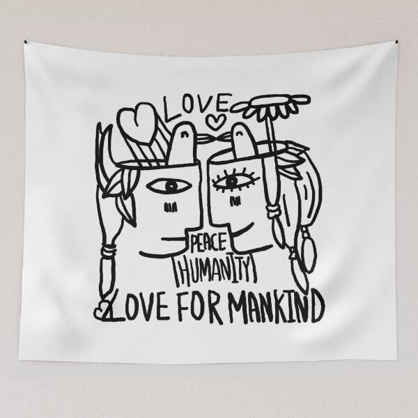 Item preview, Love for mankind  designed and sold by zzzozzo.