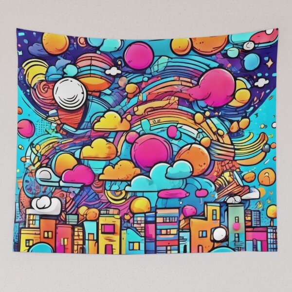 Item preview, Colorful Comic Illustrations: Bright Art Style designed and sold by Health And Fitness Posts e-Store.