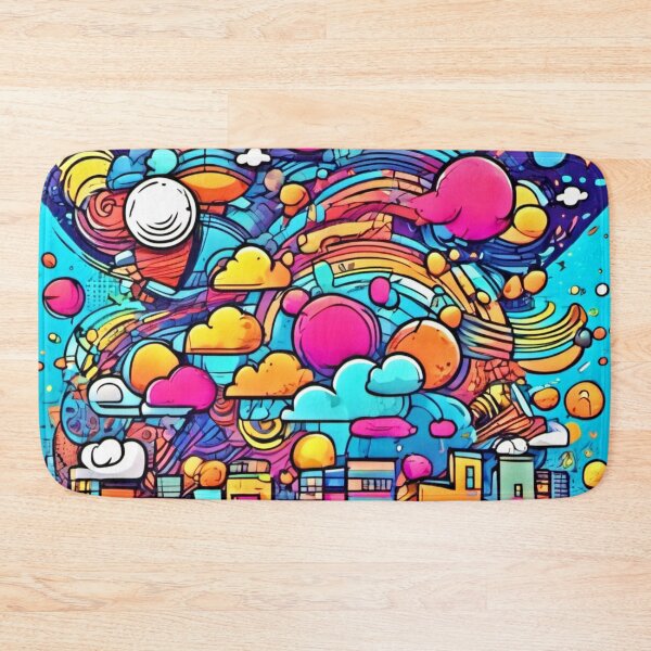 Item preview, Colorful Comic Illustrations: Bright Art Style designed and sold by Health And Fitness Posts e-Store.