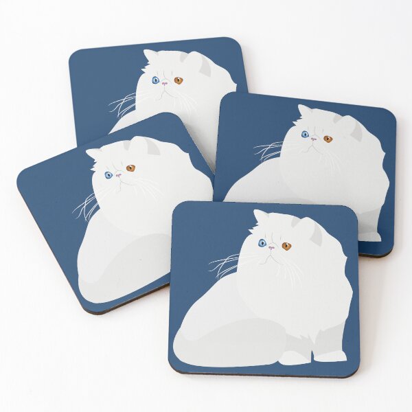 Item preview, White persian designed and sold by p-coq.