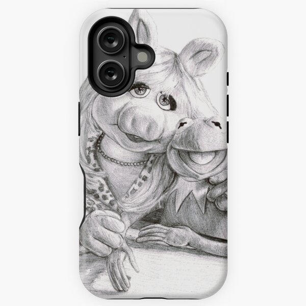 Item preview, Kermit and Miss Piggy - Ballpoint Pen designed and sold by Krystle Hickman Art.
