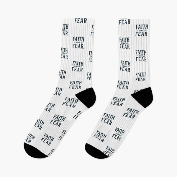Item preview, Faith Over Fear | Christian motivation inspirational quote | Christian Collection designed and sold by Blessed Be Your Name.