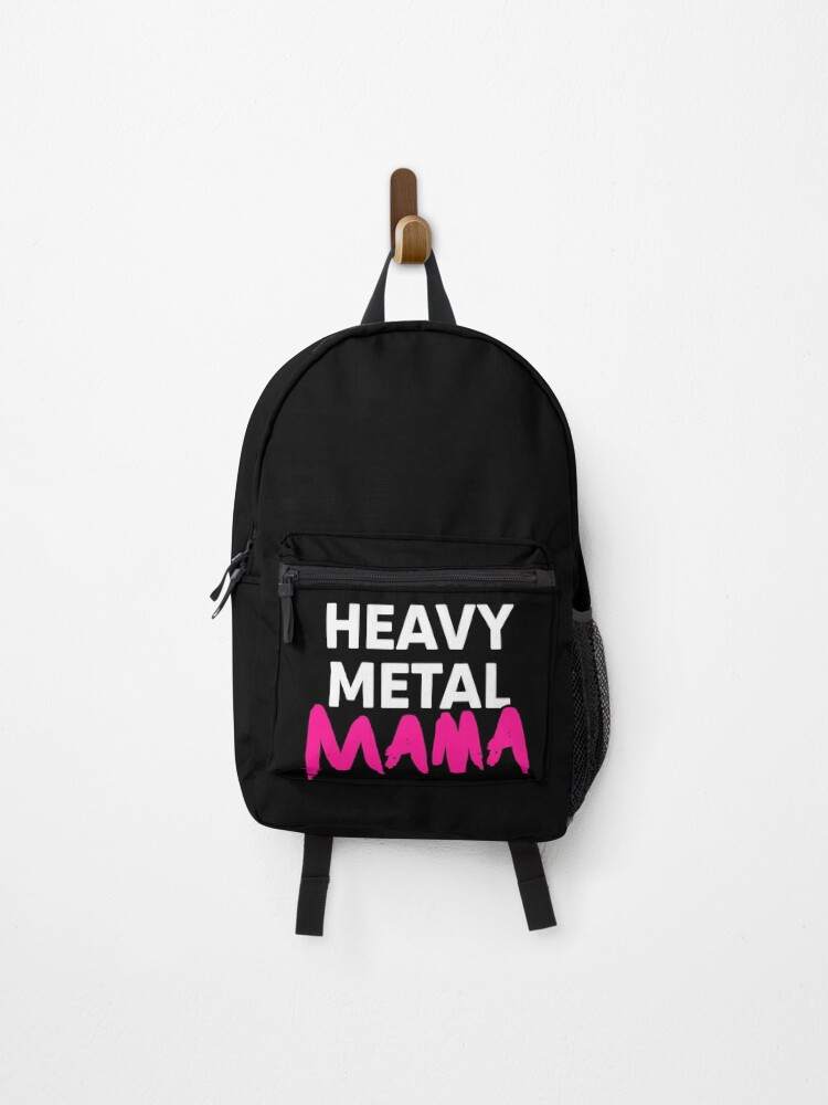 Thumbnail 1 of 3, Backpack, HEAVY METAL Mama: Rocker Parent Design designed and sold by RiciPaneto.