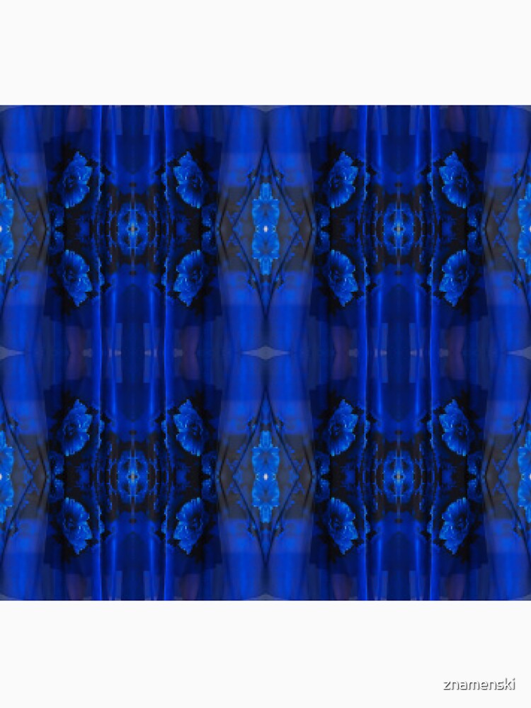 Majorelle Blue, Pattern, tracery, weave, template, piece, figure, type, form by znamenski
