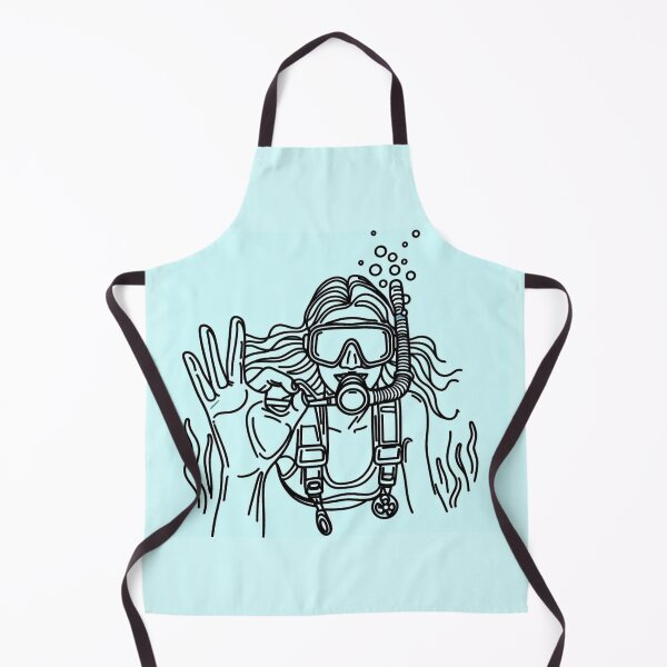 Item preview, Diving Woman designed and sold by AdventureLoveG.