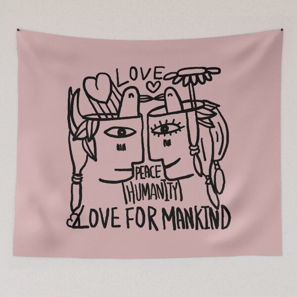 Item preview, Love for mankind  designed and sold by zzzozzo.
