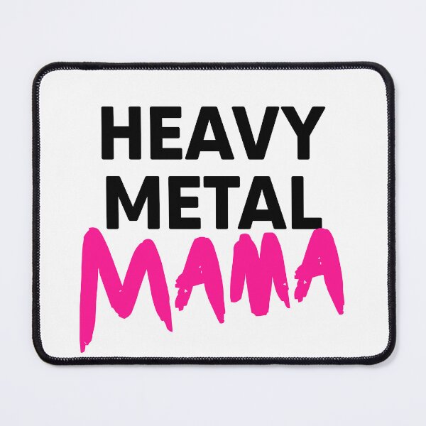 Item preview, Black HEAVY METAL Mama: Rocker ParentDesign designed and sold by RiciPaneto.