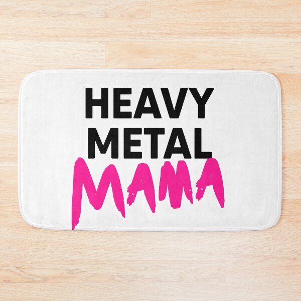 Item preview, Black HEAVY METAL Mama: Rocker ParentDesign designed and sold by RiciPaneto.
