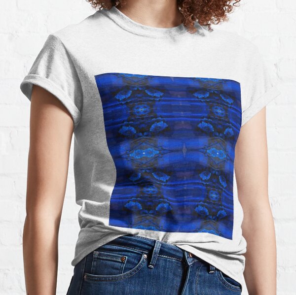 Majorelle Blue, Template, routine, stereotype, gauge, example, piece, figure, type, Reflection Classic T-Shirt
