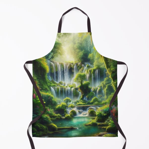 Item preview, Forest whispers at the waterfall designed and sold by Cerberus-Art.