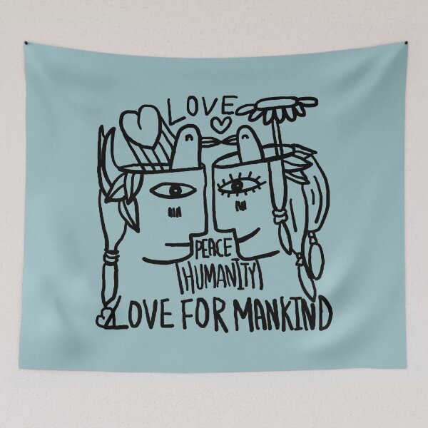 Item preview, Love for mankind  designed and sold by zzzozzo.