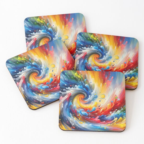 Item preview, Swirling color dance designed and sold by Cerberus-Art.