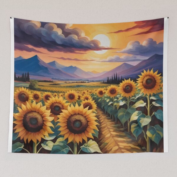 Item preview, A Field Of Sunflowers designed and sold by WildlifeInc.
