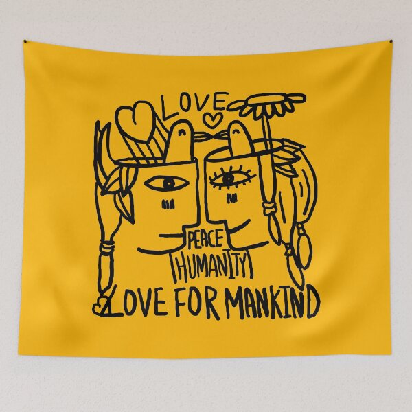 Item preview, Love for mankind  designed and sold by zzzozzo.